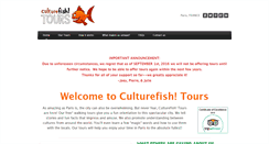 Desktop Screenshot of culturefishtours.com